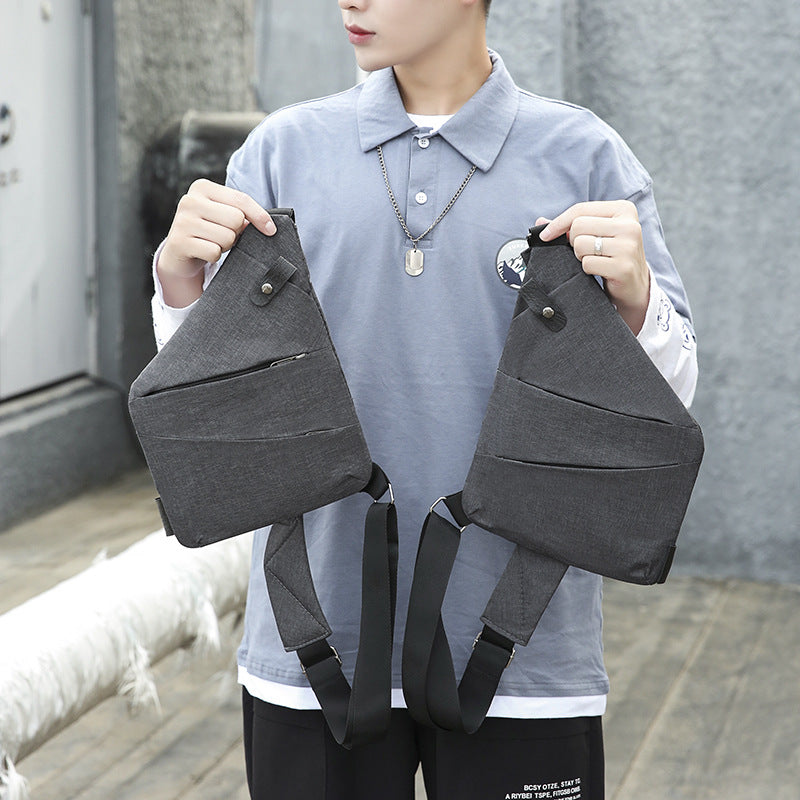 Fashionable Business Close-fitting Light And Tight Men's Chest Bags