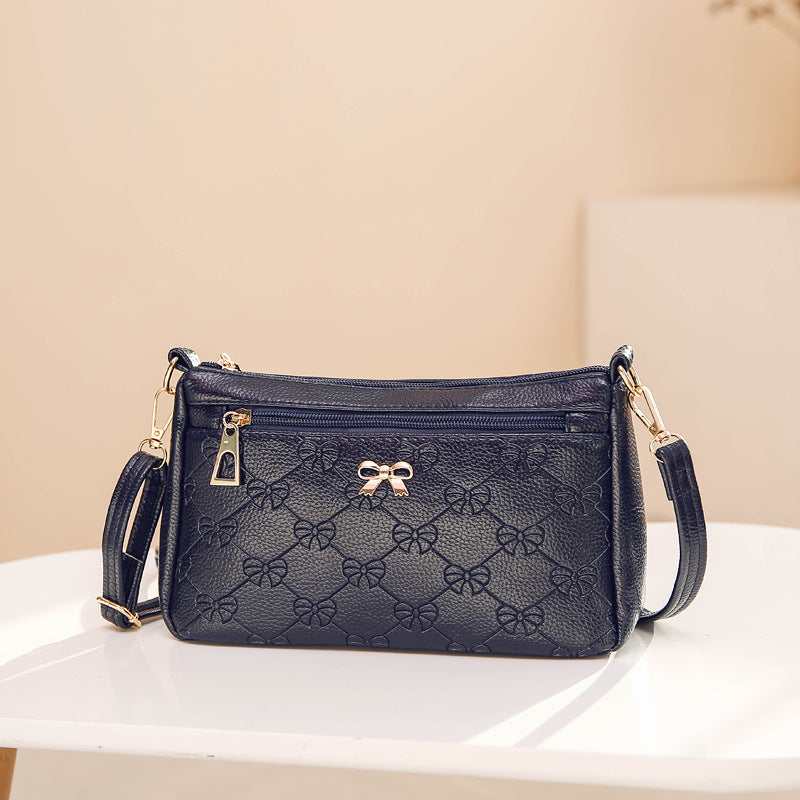 Women's Horse Leather Korean Fashion Stall Running Shoulder Bags