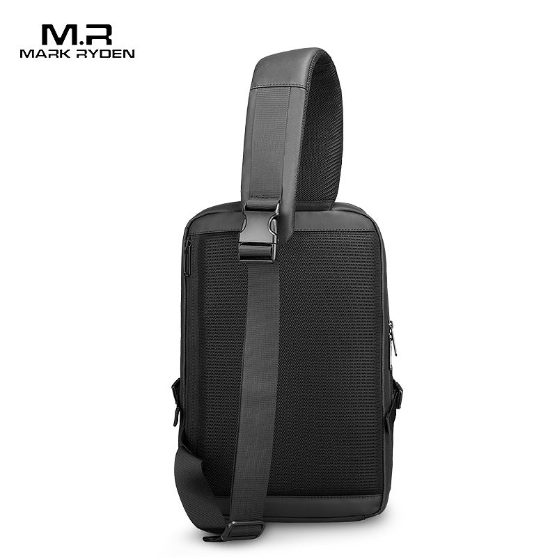 Men's Large Capacity Inch Fashion Business Men's Chest Bags