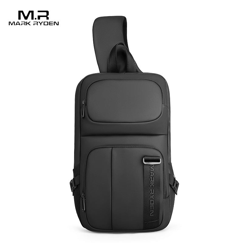 Men's Large Capacity Inch Fashion Business Men's Chest Bags