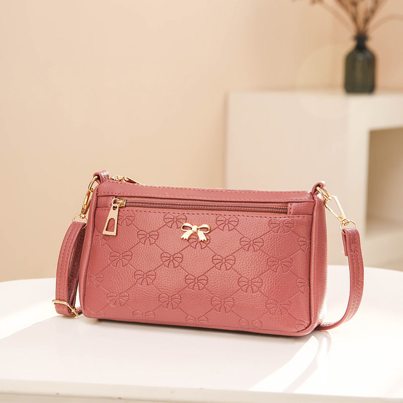 Women's Horse Leather Korean Fashion Stall Running Shoulder Bags