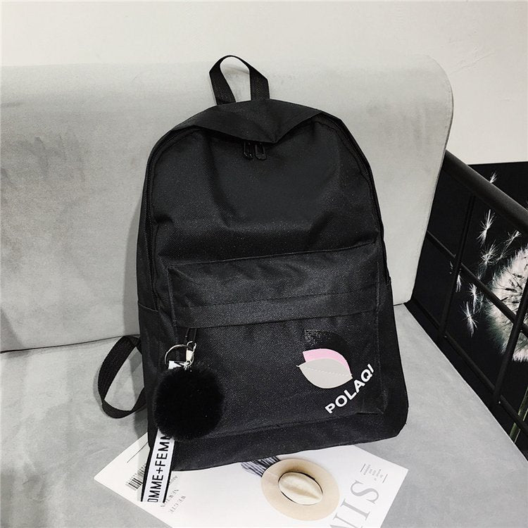 Women's Cheap Nylon Leaves Large Capacity Early Backpacks