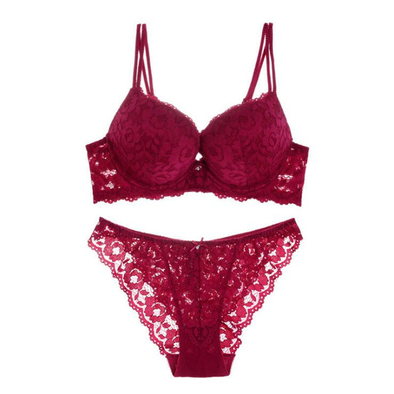 Women's Lace Chest Underwear Sexy Push Up Lingerie Sets