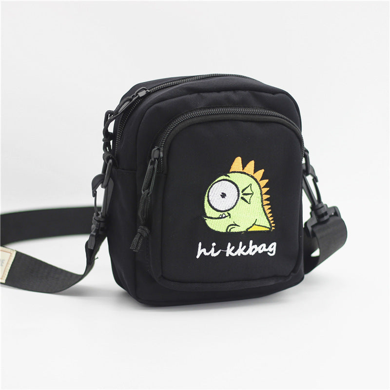 Women's Embroidered Nylon Fashion Cartoon Female Bags