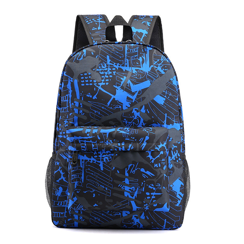 Retro Starry Sky Male Female Couple Backpacks