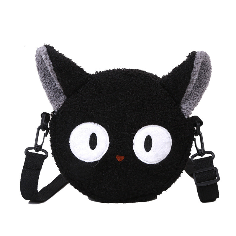 Style Ugly Cute Winter Versatile Plush Crossbody Bags