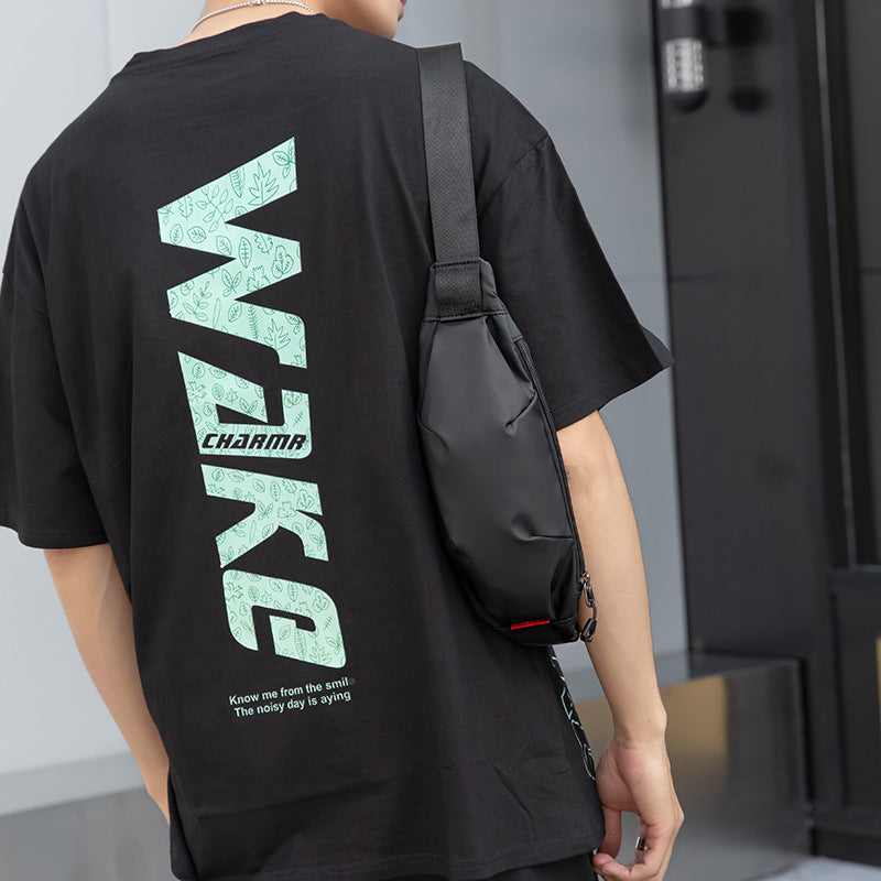 Men's Mini Fashion Trendy Mobile Lightweight Men's Chest Bags
