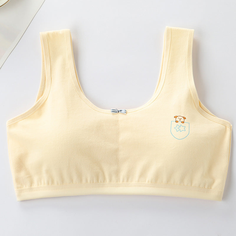 Age Vest Pure Cotton Junior High Everyday Bras
