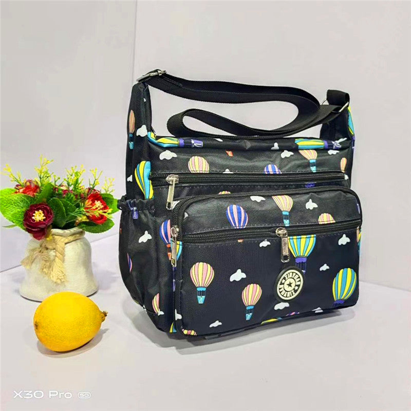 Women's Charming Durable Flower Cloth Canvas Shoulder Bags