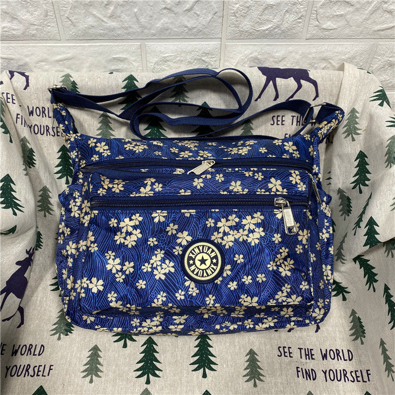 Women's Charming Durable Flower Cloth Canvas Shoulder Bags