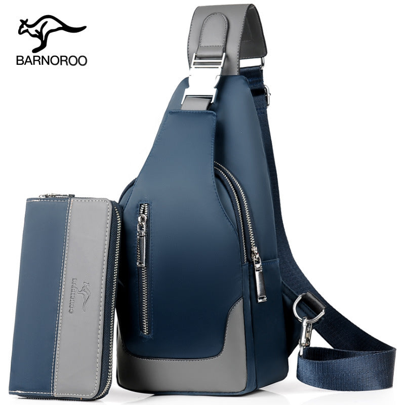 Durable Casual Men's Riding Oxford Cloth Shoulder Bags