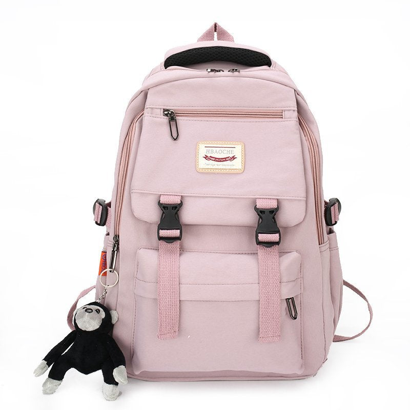 Men's Capacity Campus Waterproof Korean Style Junior Bags