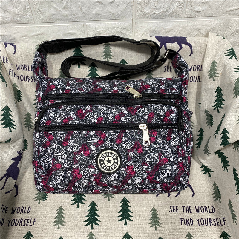 Women's Charming Durable Flower Cloth Canvas Shoulder Bags