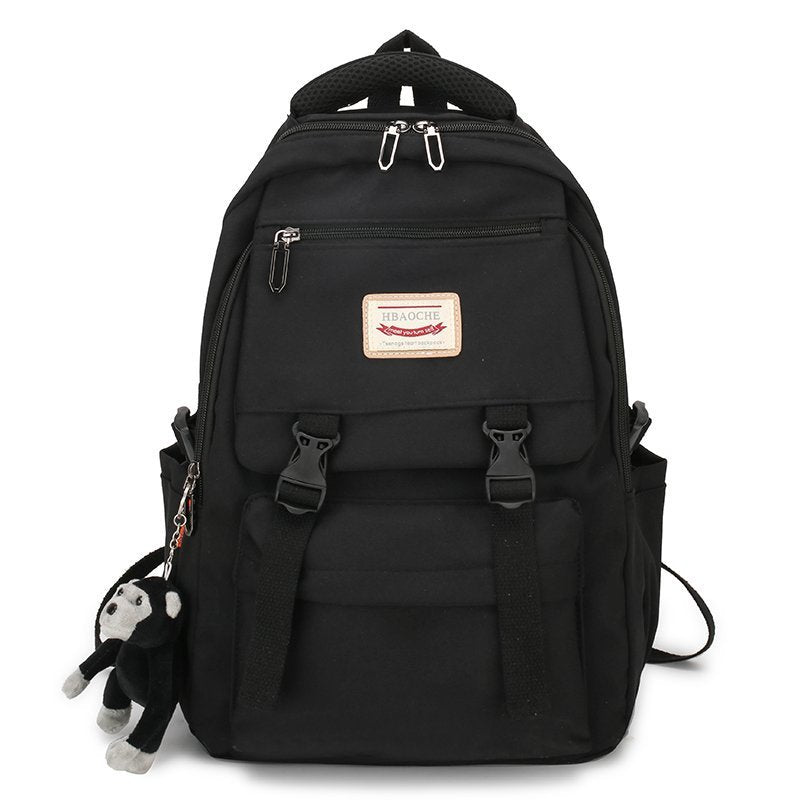 Men's Capacity Campus Waterproof Korean Style Junior Bags