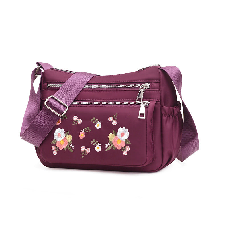 Women's Korean Embroidered Cloth Ethnic Style Crossbody Bags