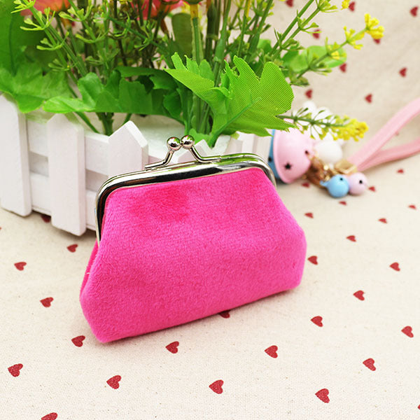 Cool New Classy Plush Fabric Gift Coin Purses