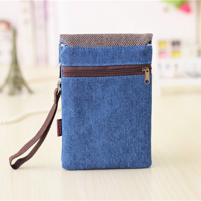 Beautiful Innovative Denim Mobile Simple Unisex Bags