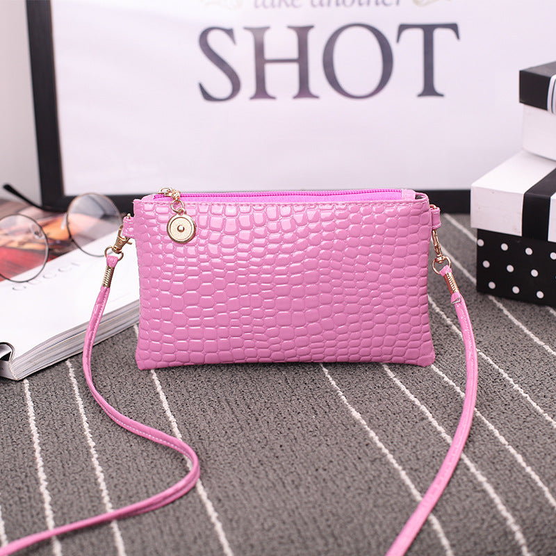 Versatile Women's Innovative Creative Crocodile Pattern Crossbody Bags