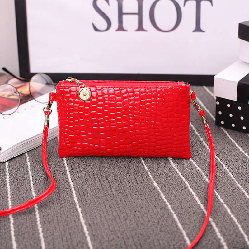 Versatile Women's Innovative Creative Crocodile Pattern Crossbody Bags