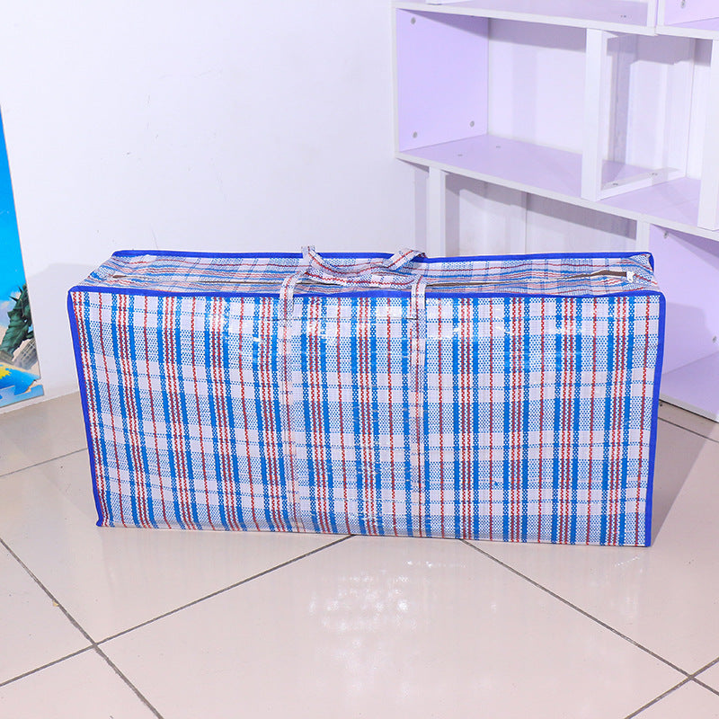 Thickened Moving Migrant Workers Home Plaid Travel Bags