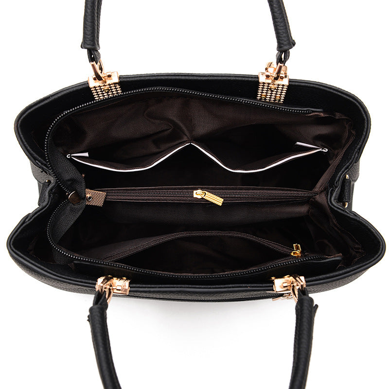 Women's Korean Fashion Bow Portable Mother Shoulder Bags