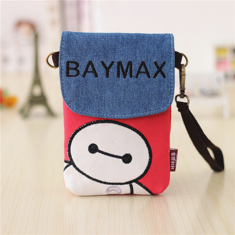 Comfortable Women's Halter Mobile Fabric Hand Phone Bags