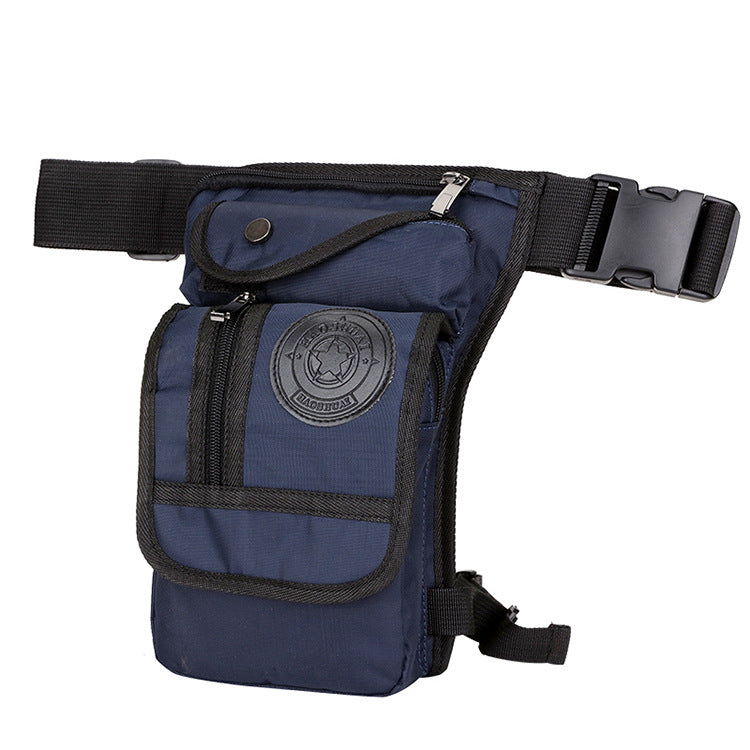 Multifunctional Fashion Nylon Leg Pannier Convenient Men's Waist Packs