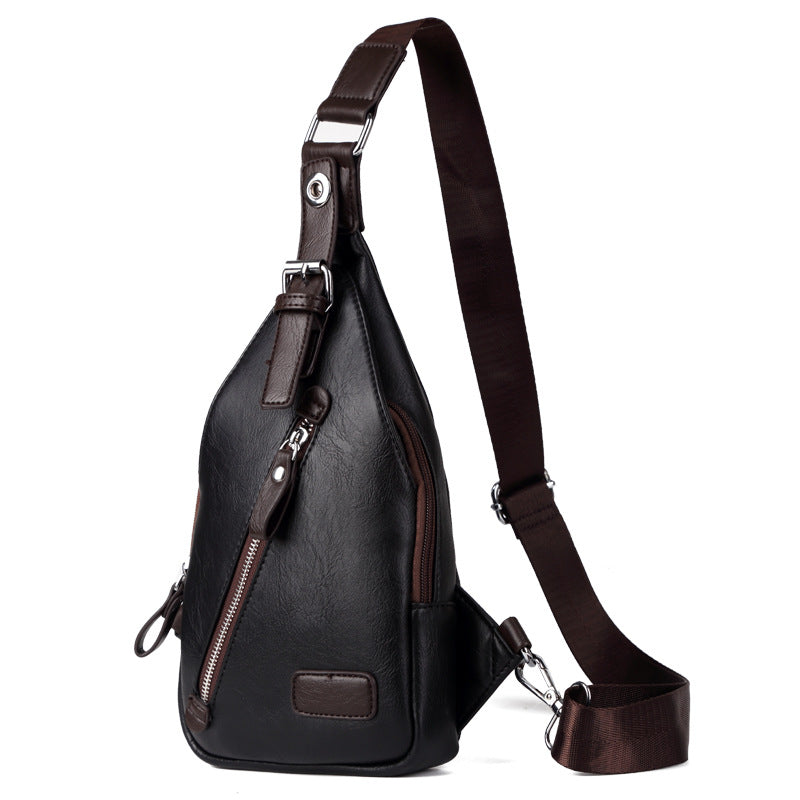Trendy Men's Graceful Glamorous Korean Style Men's Chest Bags