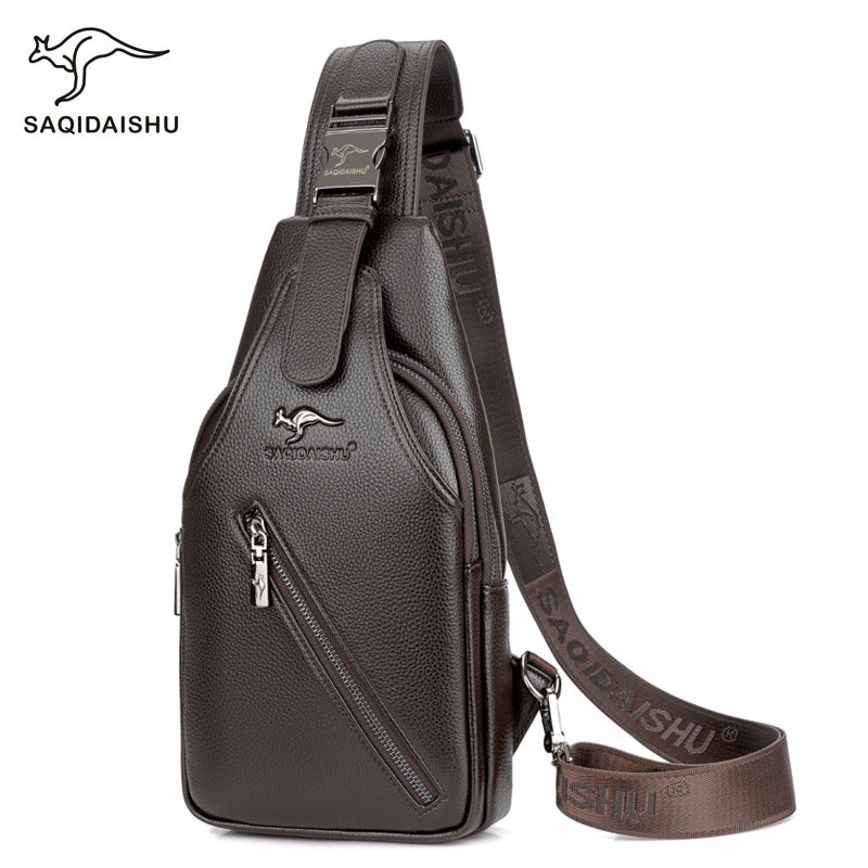 Men's Comfortable Kangaroo Trendy Household Business Men's Chest Bags
