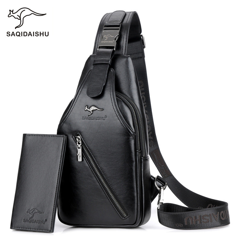 Men's Comfortable Kangaroo Trendy Household Business Men's Chest Bags