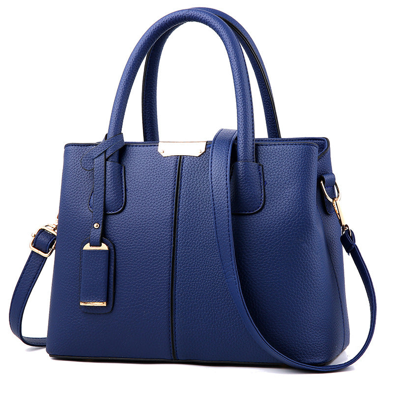 Women's Comfortable Graceful Litchi Pattern Fashion Handbags