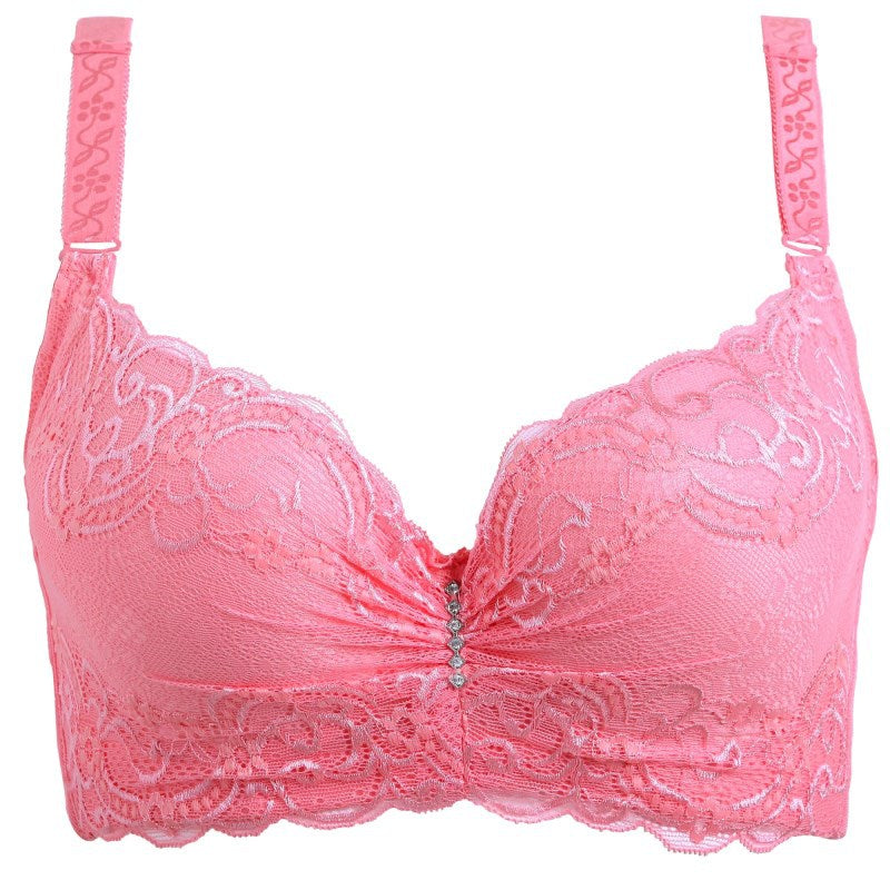 Women's Steel Ring Push Up Accessary Breast Bras