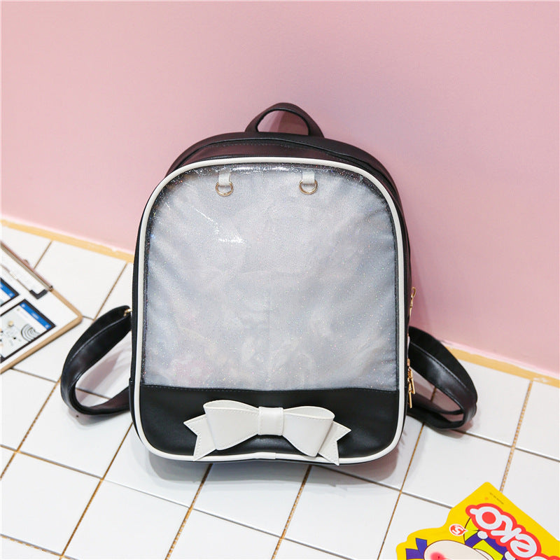 Women's Korean Style Fashion Bowknot Trend Simple Backpacks