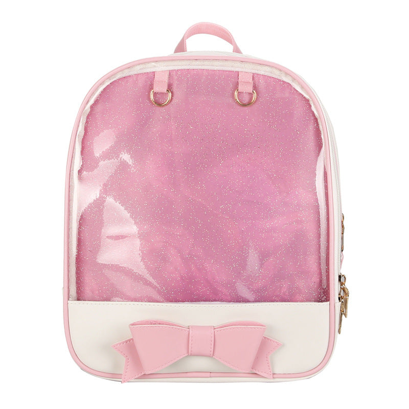Women's Korean Style Fashion Bowknot Trend Simple Backpacks