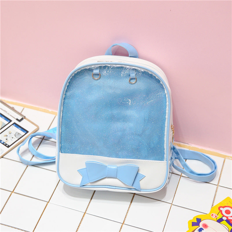 Women's Korean Style Fashion Bowknot Trend Simple Backpacks