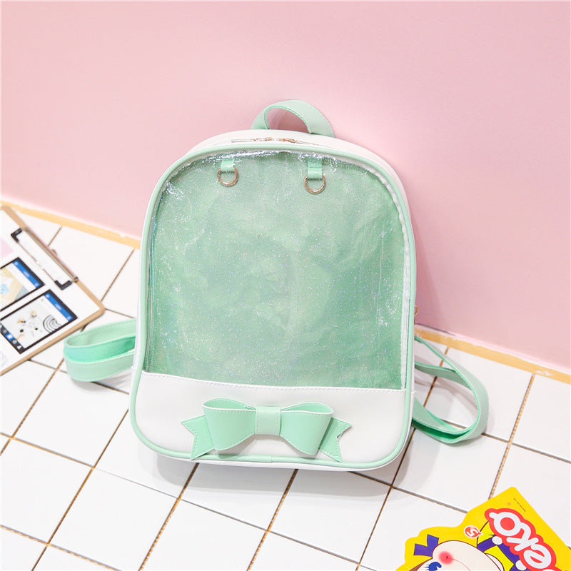 Women's Korean Style Fashion Bowknot Trend Simple Backpacks