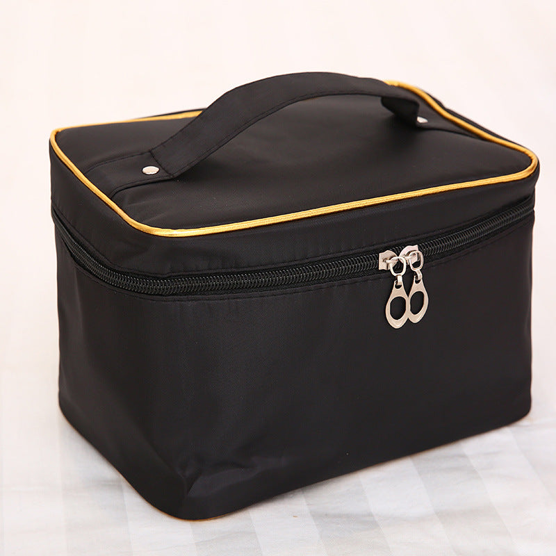 Capacity Satin Cartoon Storage Hand-held Make-up Cosmetic Bags