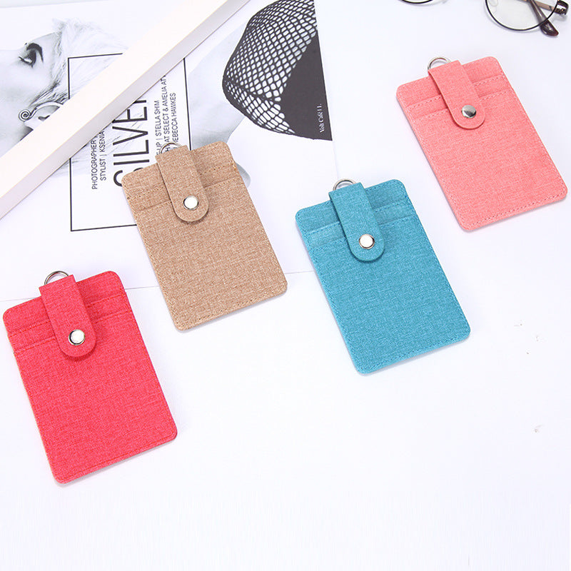 Work Name Tag Retractable Lanyard Access Card Holder