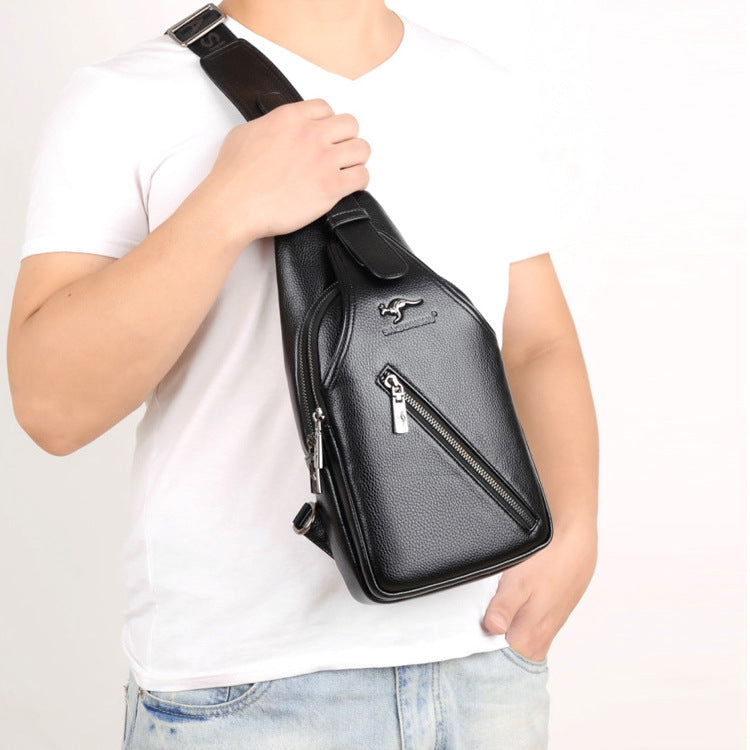 Men's Comfortable Kangaroo Trendy Household Business Men's Chest Bags