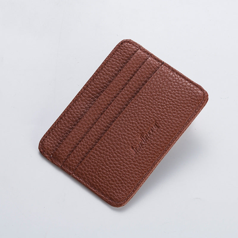 Women's & Men's & Creative Multiple Slots Short Thin Card Holder