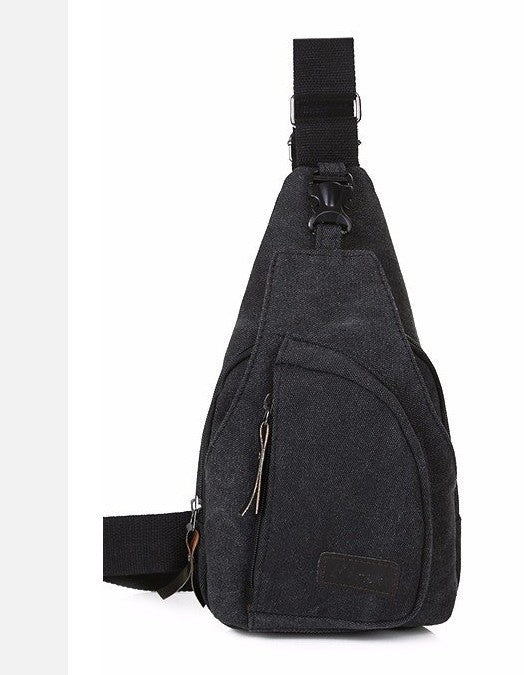 Innovative Men's Trendy Versatile Korean Canvas Men's Chest Bags