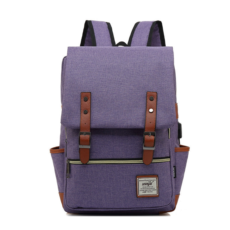 Women's & Men's & Personalized Retro Canvas Large Fashion Backpacks