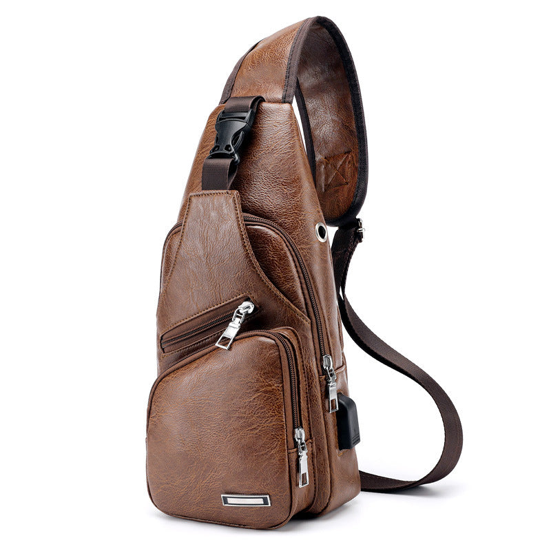 Men's Attractive For Charging Business Batch Shoulder Bags
