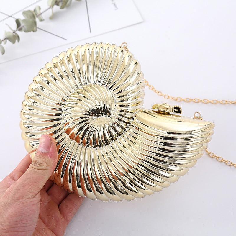Fashion Chain Dinner Mirror Craft Acrylic Shoulder Bags