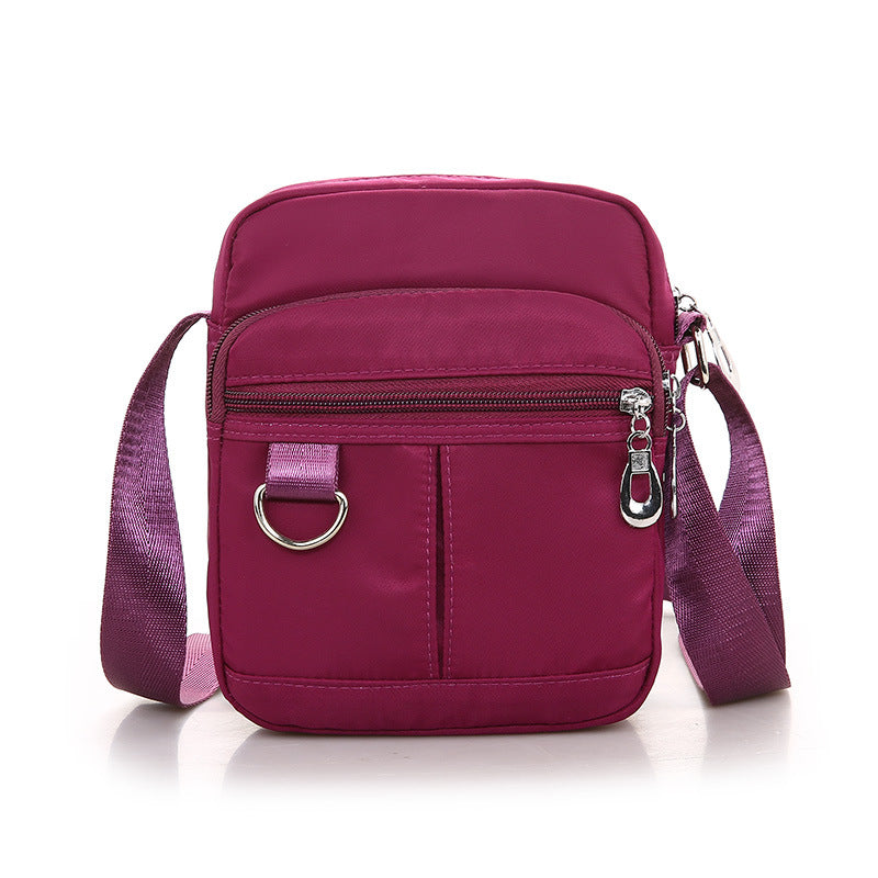 Slouchy Women's Nylon Oxford Cloth Pouch Crossbody Bags