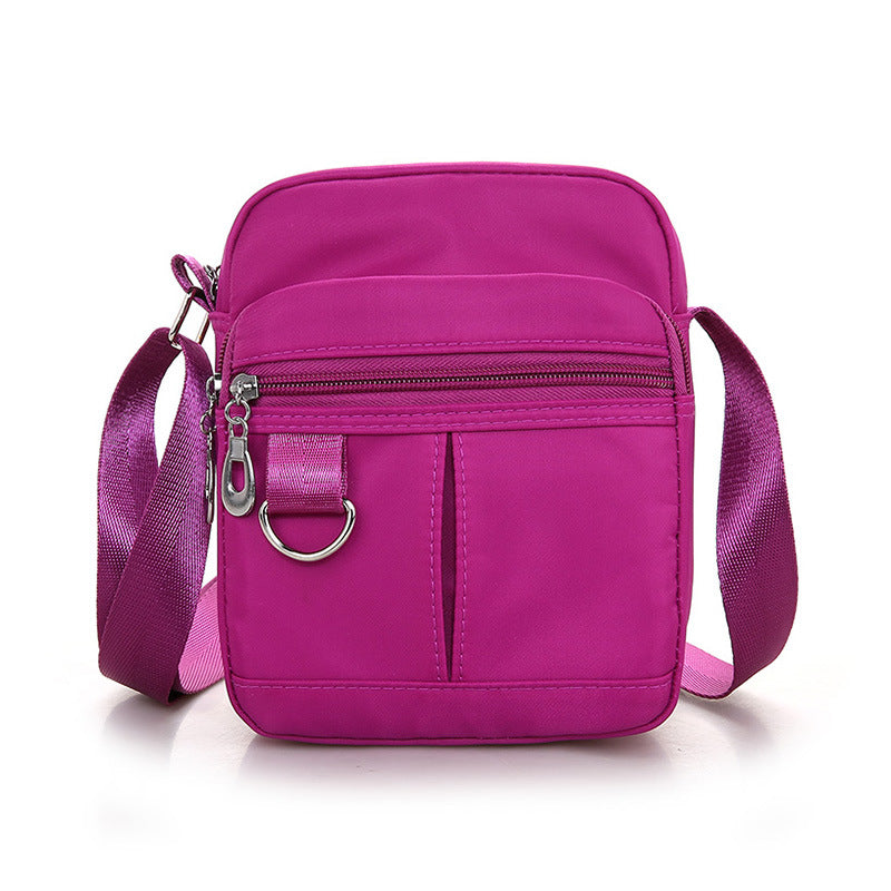 Slouchy Women's Nylon Oxford Cloth Pouch Crossbody Bags