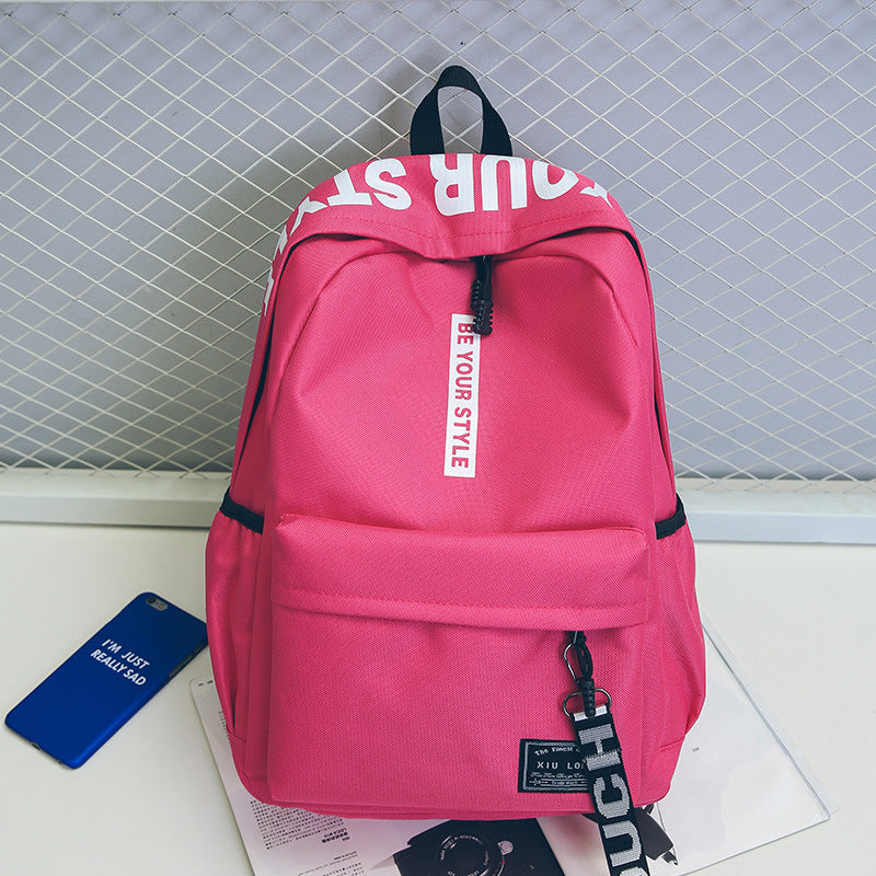 Canvas Korean Style Fashion Computer Female Backpacks