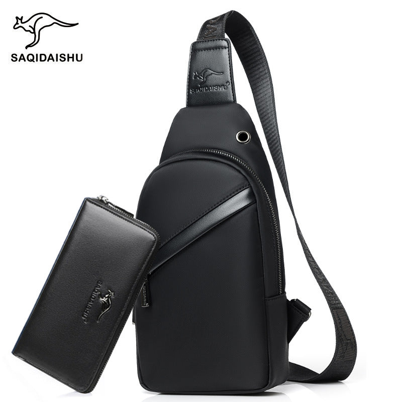 Cool Men's Classy Korean Fashionable Oxford Men's Chest Bags