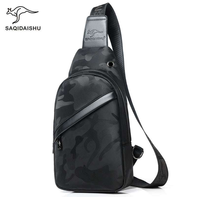 Cool Men's Classy Korean Fashionable Oxford Men's Chest Bags