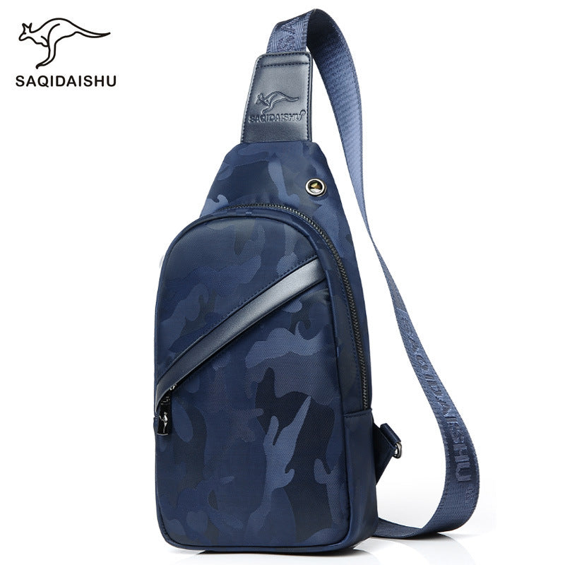 Cool Men's Classy Korean Fashionable Oxford Men's Chest Bags